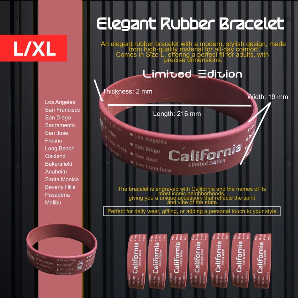 Exclusive Limited Edition California Bracelet